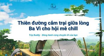 Du lịch Sơn Tinh Camp: Thiên đường cắm trại giữa lòng Ba Vì cho hội mê chill