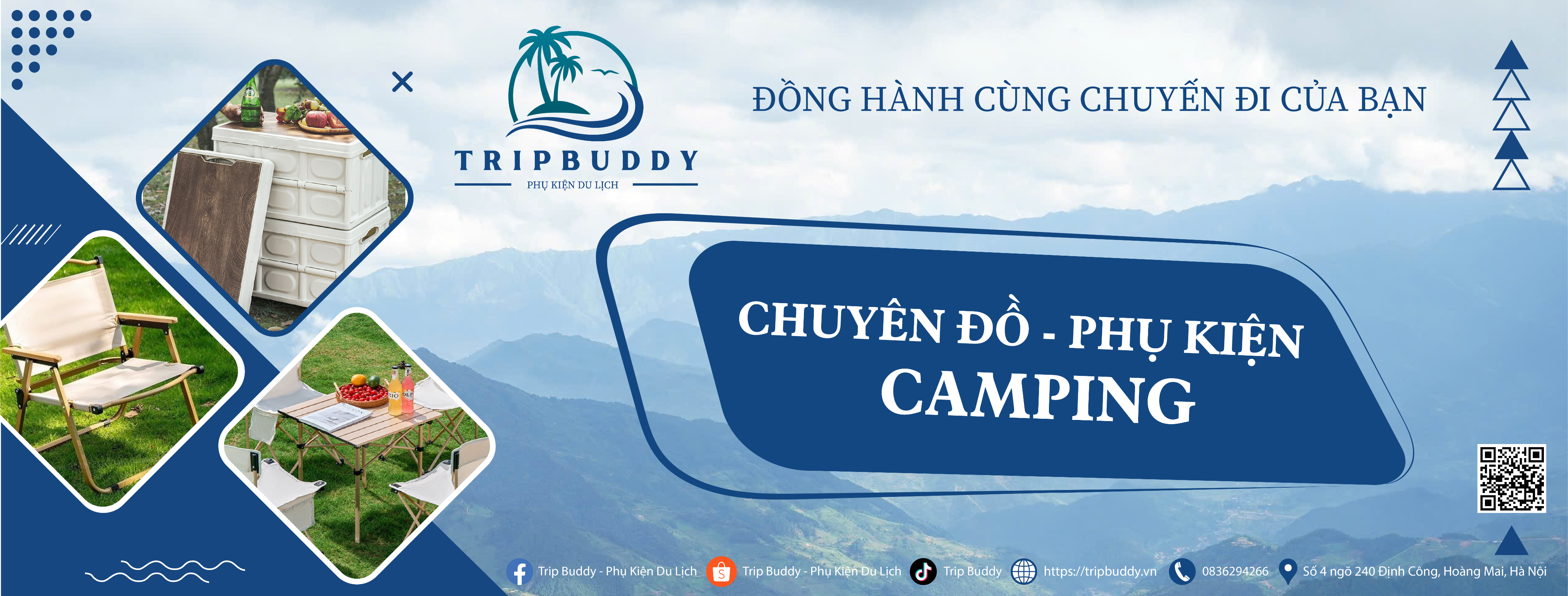 Địa điểm cắm trại gần Hà Nội - dịch vụ của Trip Buddy