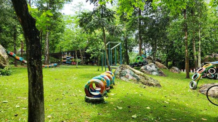 Sơn Tinh Camp - khu vực cắm trại giữa thiên nhiên Ba Vì, lều và cảnh quan thiên nhiên
