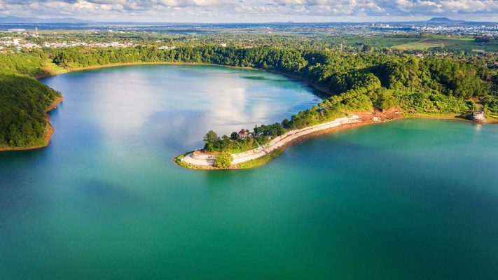 Toàn cảnh khu du lịch Biển Hồ Camping Pleiku
