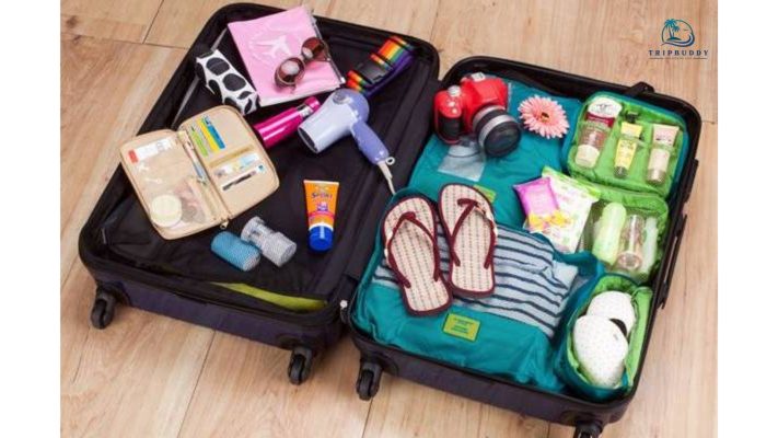 cách gấp quần áo bỏ vali không bị nhăn