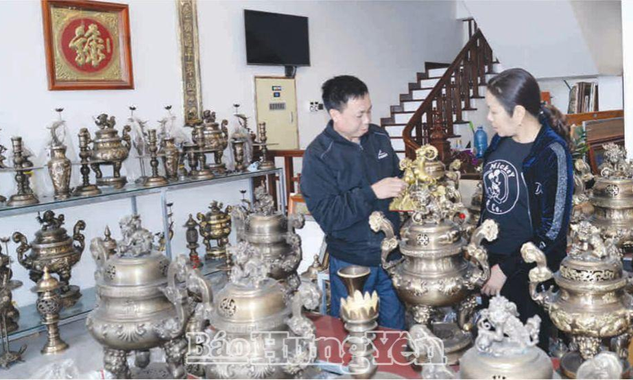 Các địa điểm du lịch hưng Yên : Làng nghề đúc đồng Lộng Thượng