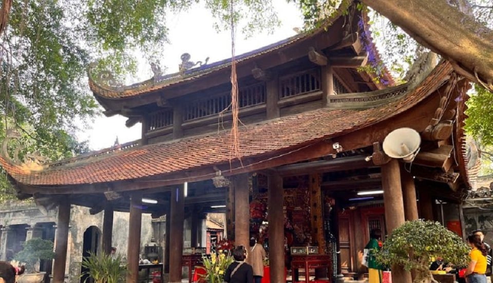ảnh đền mẫu phố hiến- hưng yên
