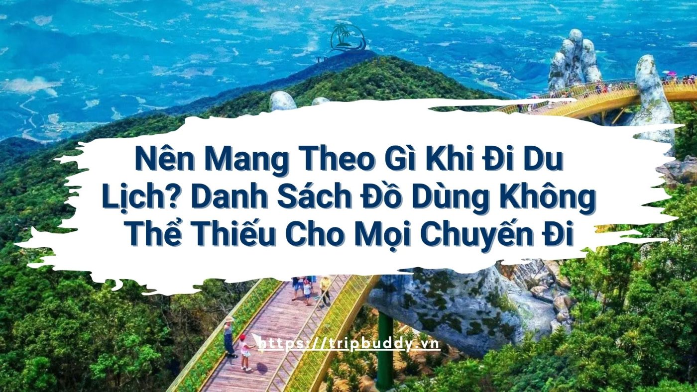 Nên Mang Theo Gì Khi Đi Du Lịch? Danh Sách Đồ Dùng Không Thể Thiếu Cho Mọi Chuyến Đi