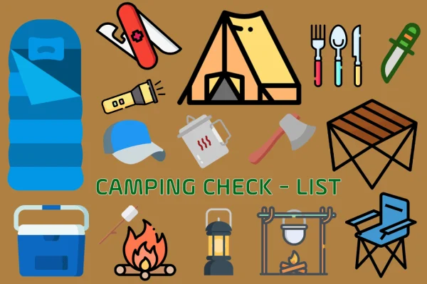 Check list đồ cắm trại