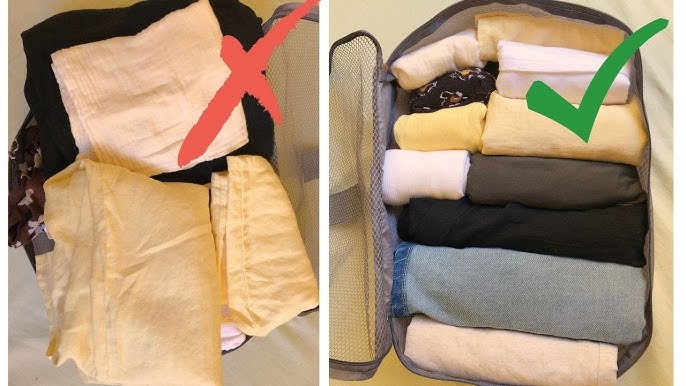 Những sai lầm khi gấp quần áo